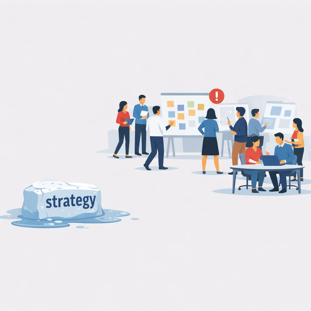 Teams misaligned with strategic objectives